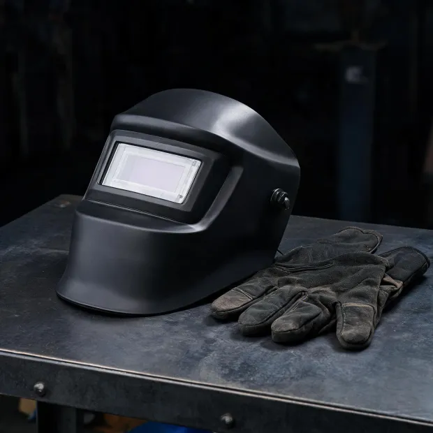 Auto-darkening welding helmet